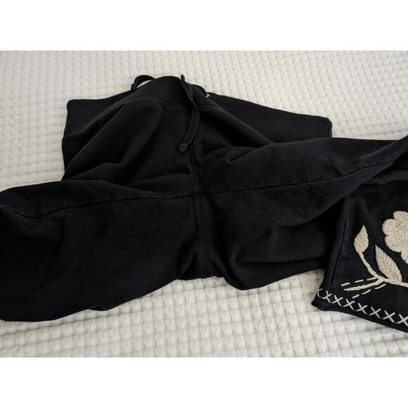 lucky brand knitwear vintage y2k embroidered cropped sweatpants - Picture 10 of 16